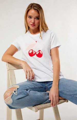 Dámské Topy PacSun Mon Cheri Bílé | 42WHBKODI
