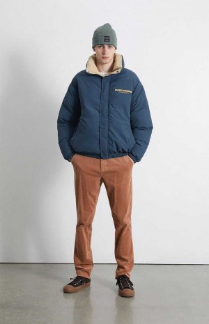 Pánské Kalhoty PacSun Beige Slim Chino Béžový | 06MCZSKOF