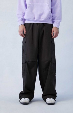 Pánské Kalhoty PacSun Platene Brown Parachute Hnědé | 14BTDSZWO