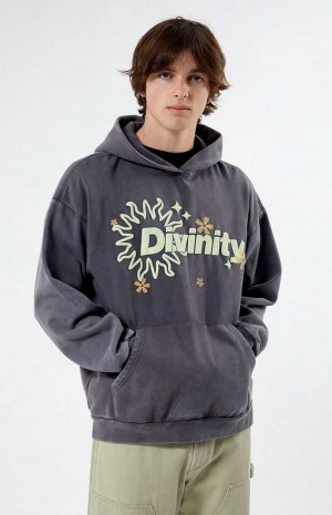 Pánské Mikina s Kapucí PacSun Divinity IRON | 01KRDUHVF