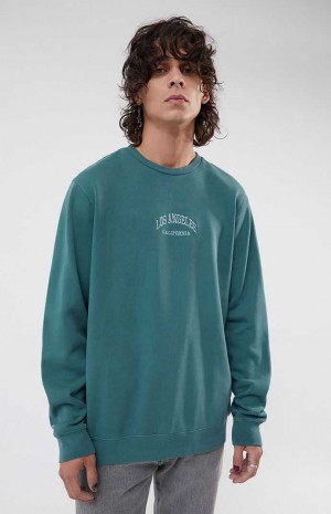 Pánské Mikiny PacSun LA Embroidery Crew Neck JASPER | 41JPMXYTH