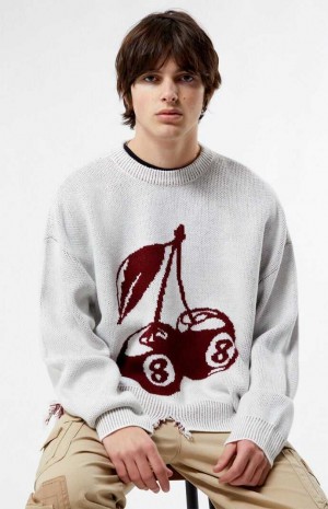 Pánské Svetry PacSun Lucky Krém | 41DUSHYWC