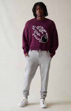 Pánské Teplákové Kalhoty PacSun Gray Šedé | 26QNKIFPX