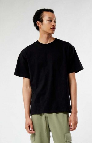 Pánské T-shirt PacSun Black Premium Černé | 03SMHGDVY