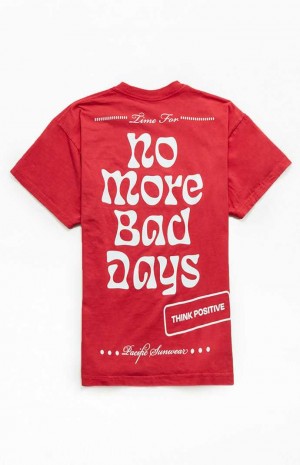 Pánské T-shirt PacSun Pacific Sunwear No More Bad Days | 74BTPREQI