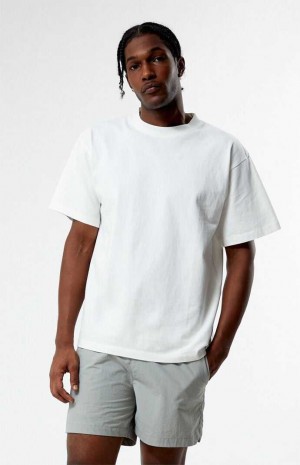Pánské T-shirt PacSun White Premium Bílé | 81KPLVOGY